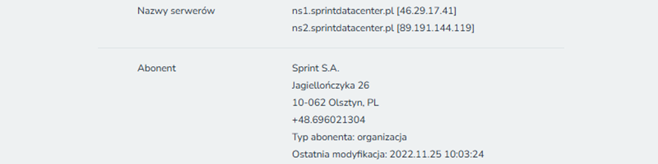 Sprawdzenie serwera narzędziem online